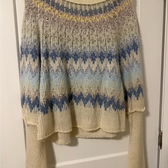 Free People Multicolor Knit Sweater - Picture 3 of 5